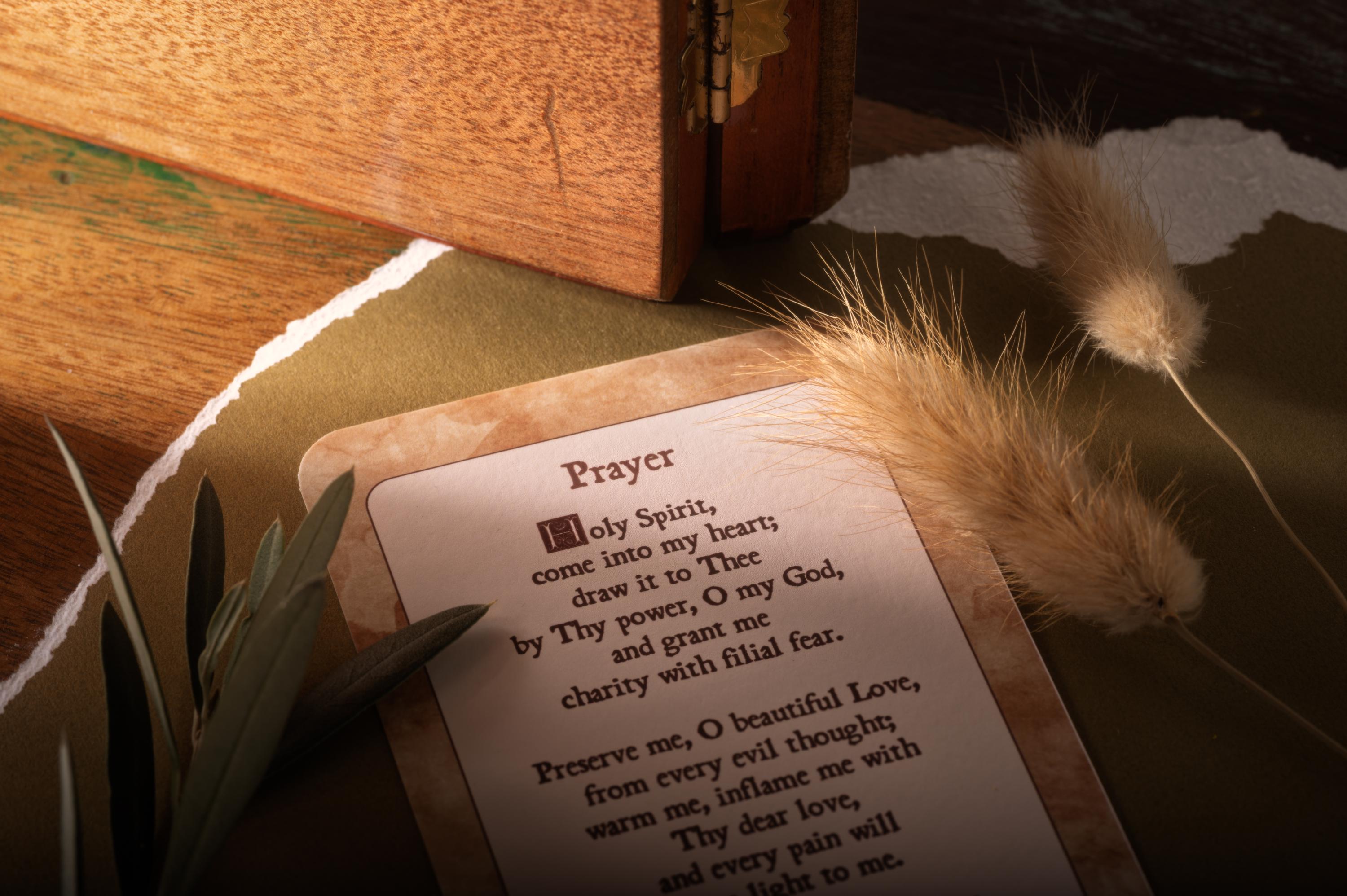 Saint Catherine of Siena (8x12.8cm) Devotional Prayer Card