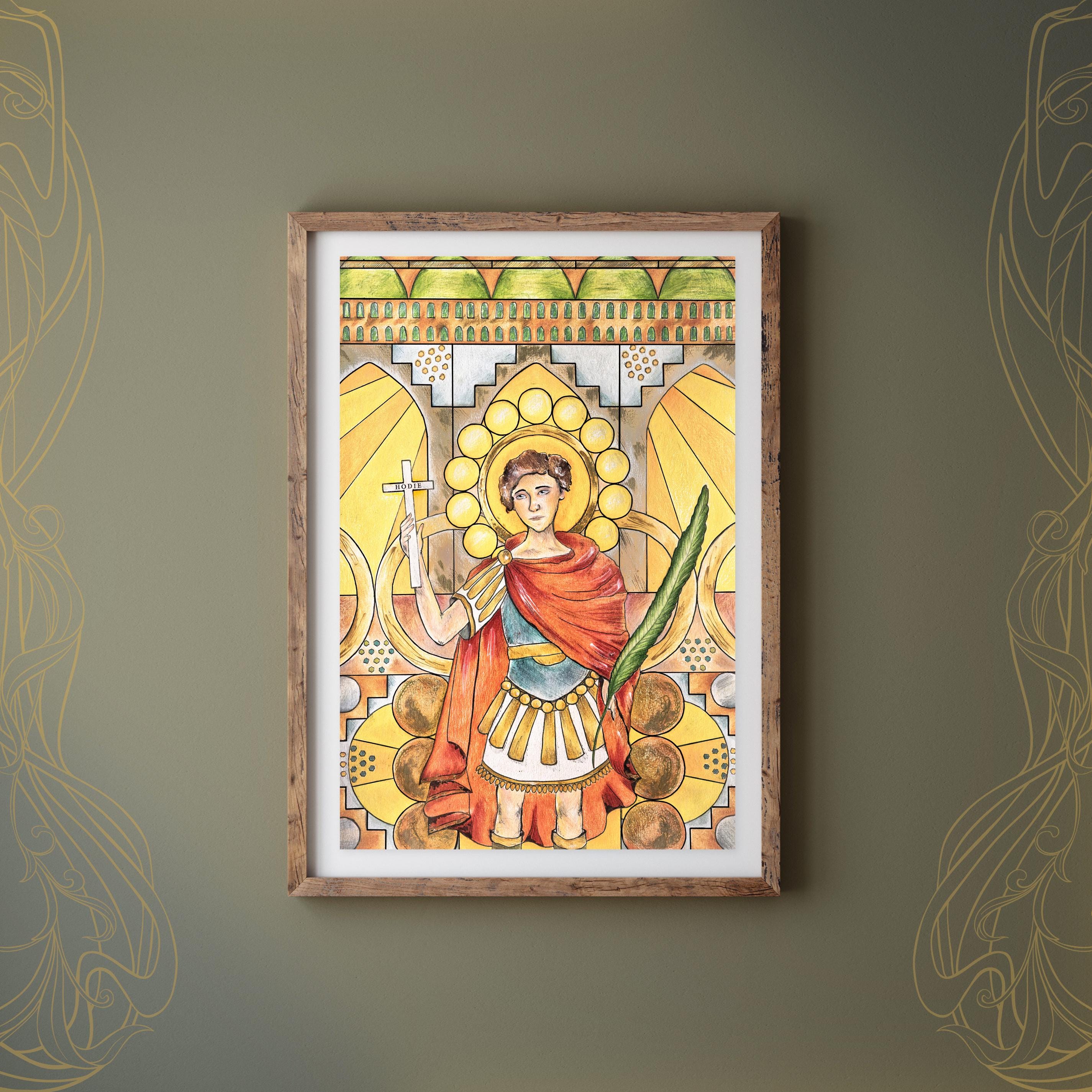 Saint Expeditus (8x12") Art Print