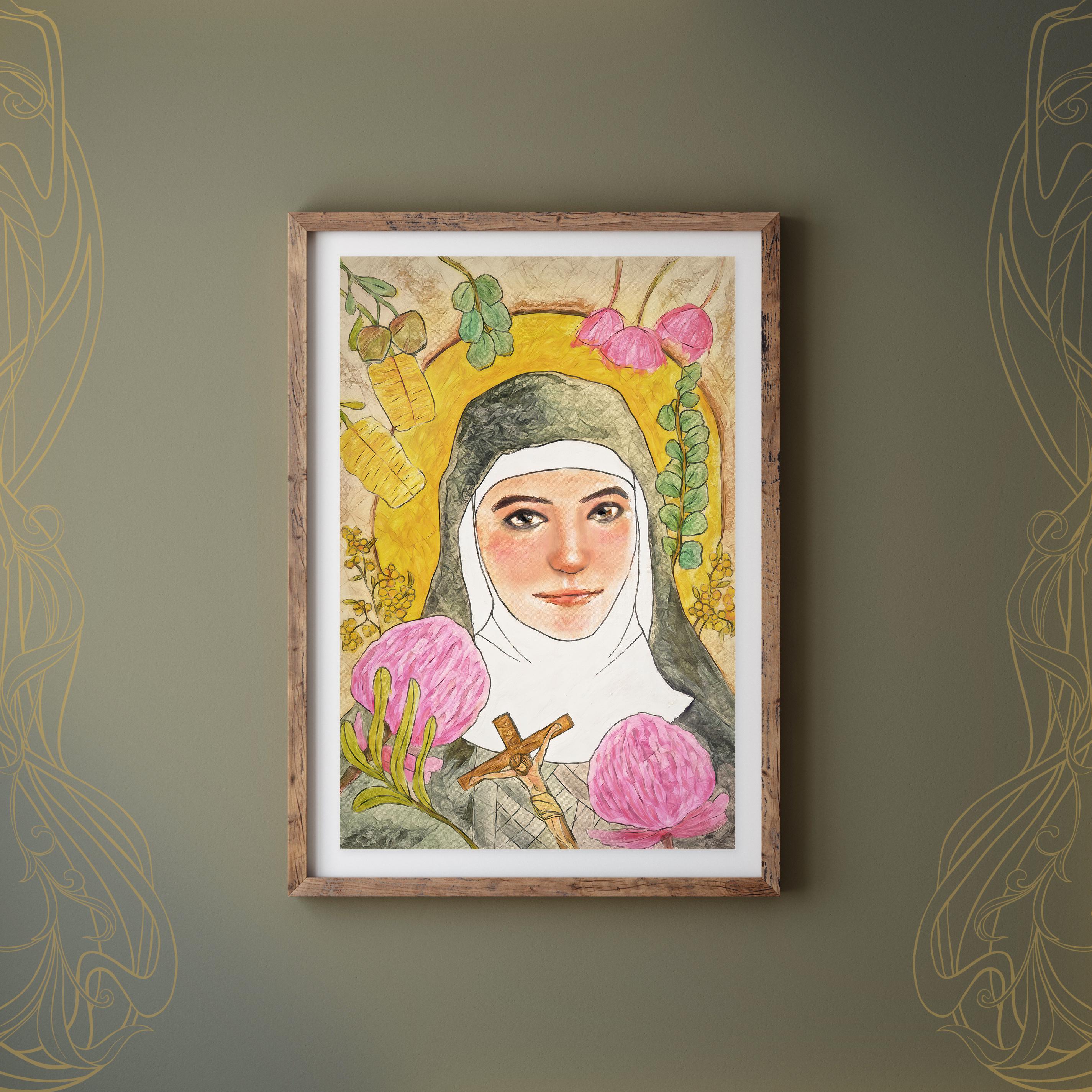 Saint Mary MacKillop (8x12") Art Print