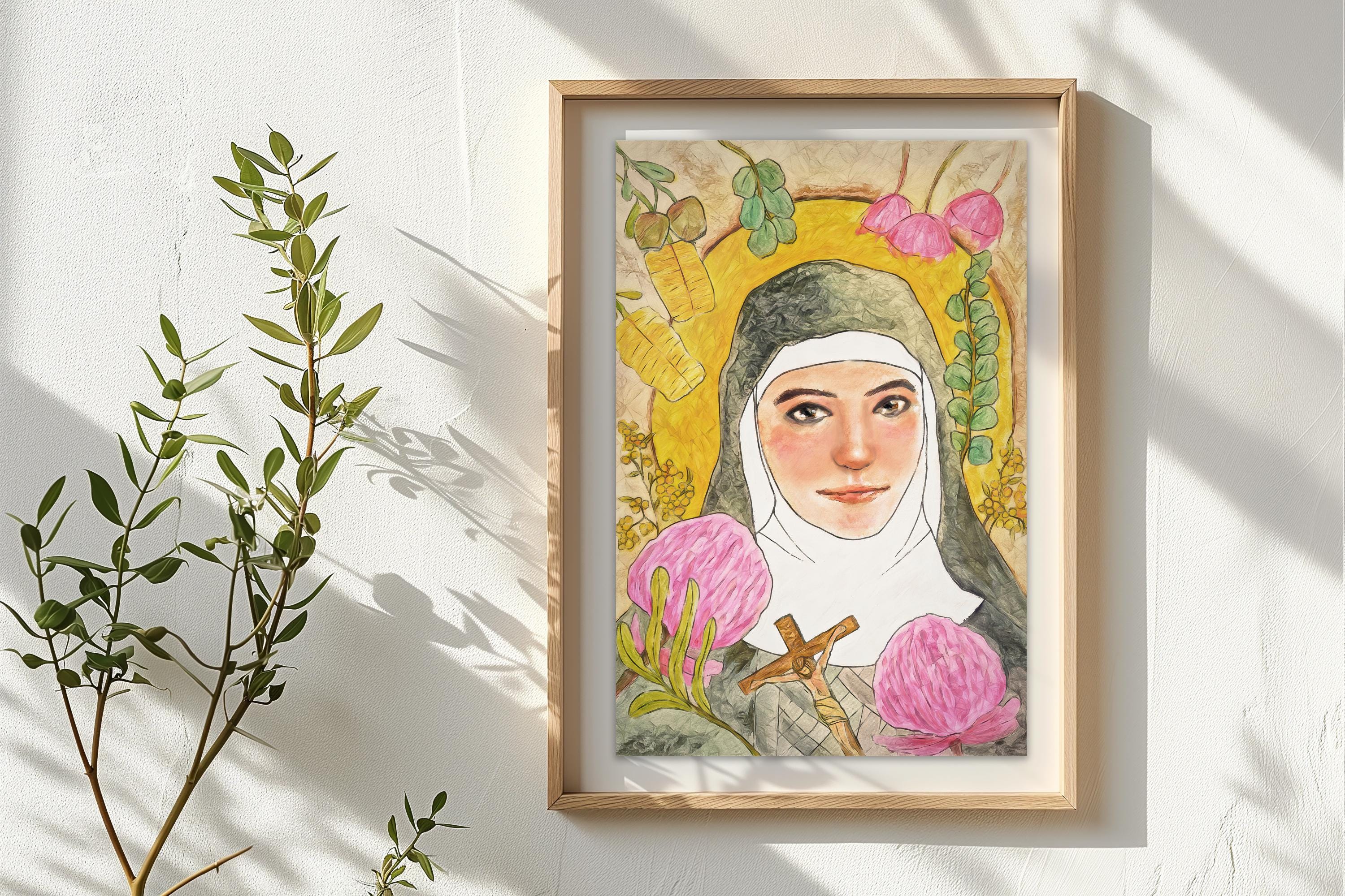 Saint Mary MacKillop (8x12") Art Print