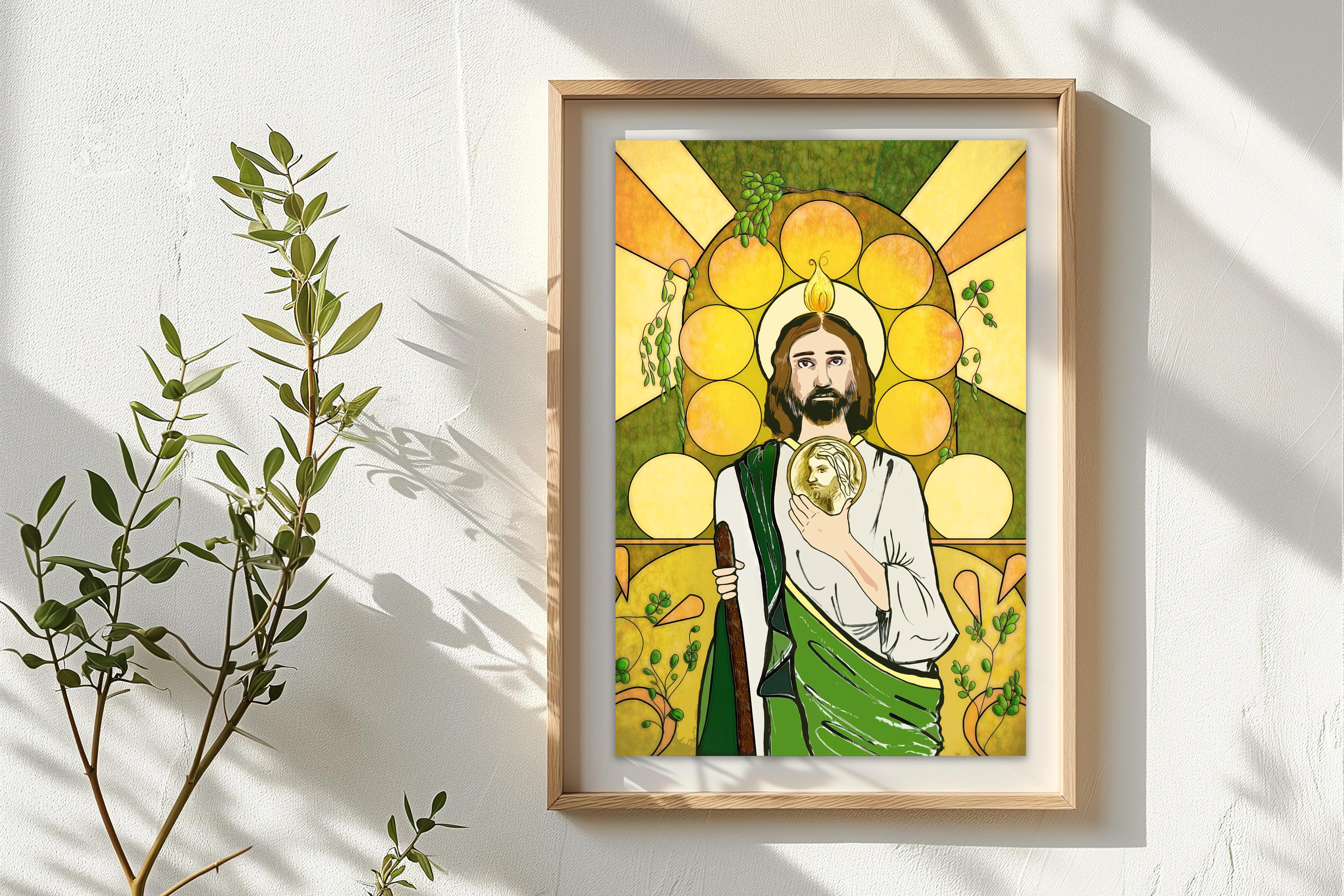 Saint Jude Thaddeus (8x12") Art Print