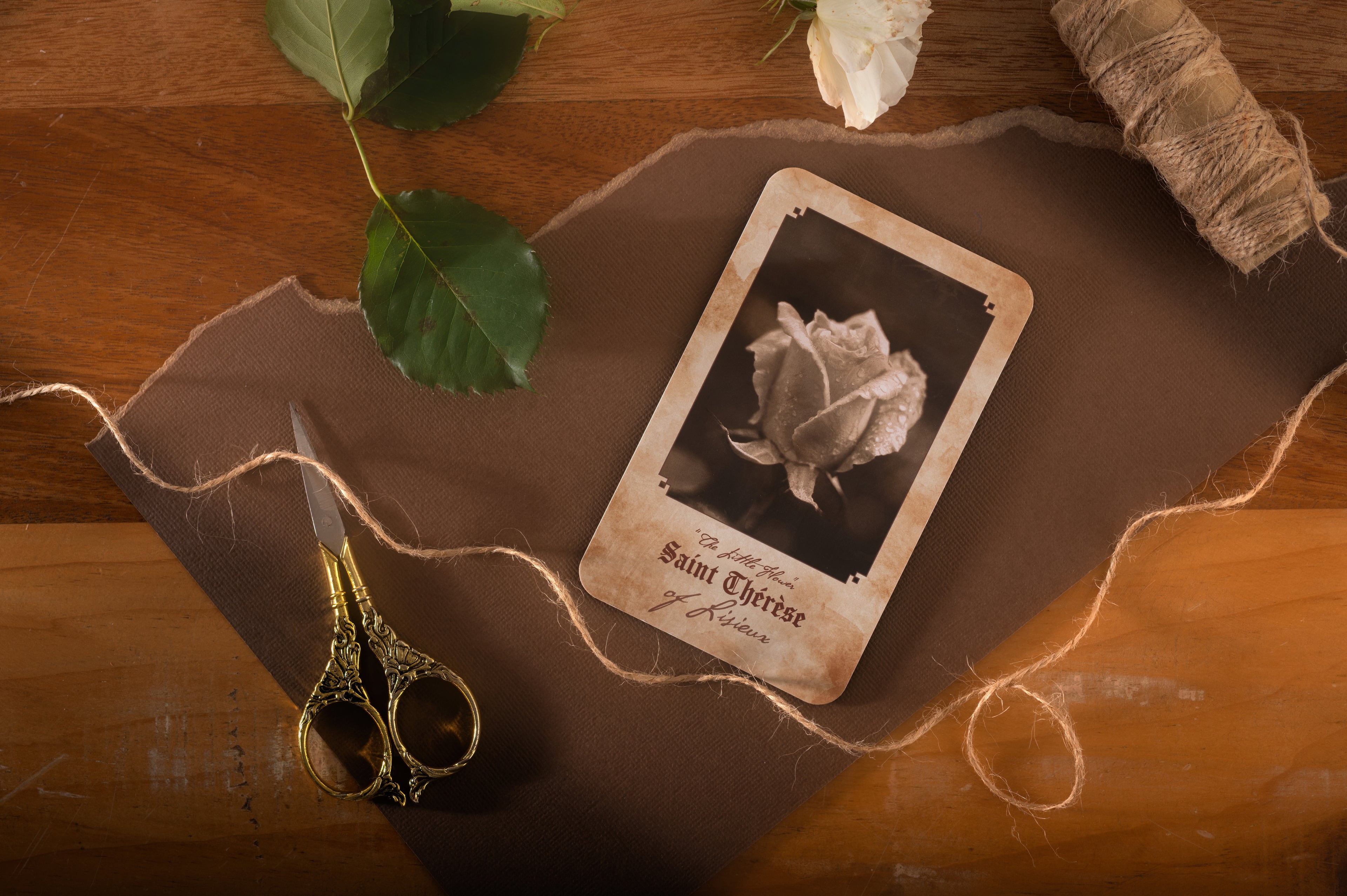 Saint Therese of Lisieux (8x12.8cm) Devotional Prayer Card